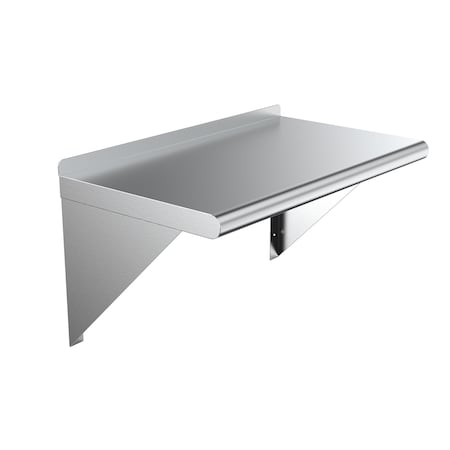 Amgood 14 in. x 24 in. Stainless Steel Wall Shelf AMG WS-1424